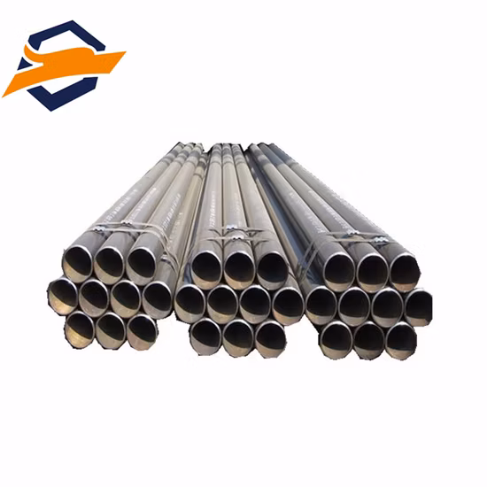  Tuyau API 5L ASTM A53/A106 Gr.  B Tube sans soudure Tuyau en acier doux Tuyau en acier noir
